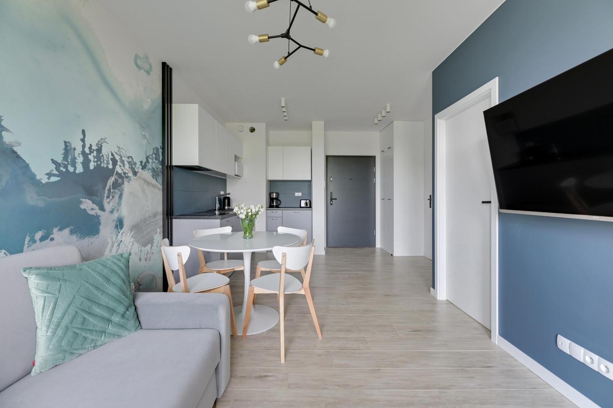 Blue Mandarin - Chlebova Apartments Gdańsk Quarto foto